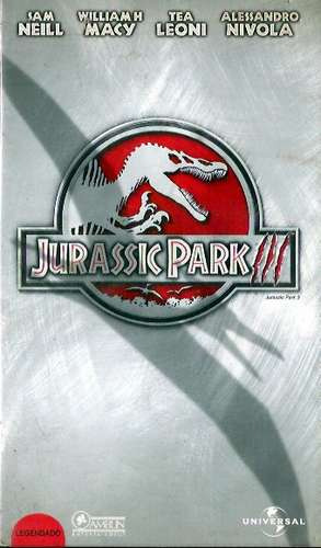 Vhs - Jurassic Park 3 - Sam Neill, William H. Macy