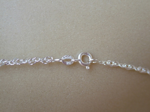 Imagem 5 de 6 de Corrente Cordão Singapura 45 Cm 3mm Prata 925