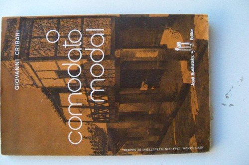 O Comodato Modal - Giovanni Cribari (Usado)