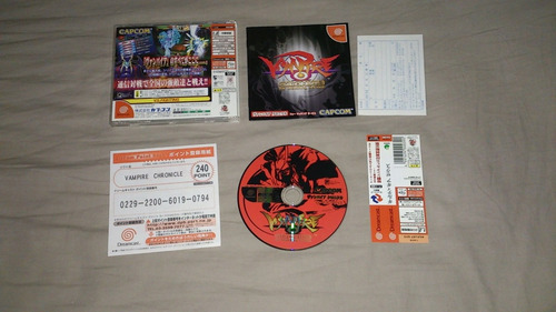 Vampire Chronicle Original Japones Completo Dreamcast