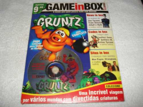 Revista Cd Expert Game Gruntz