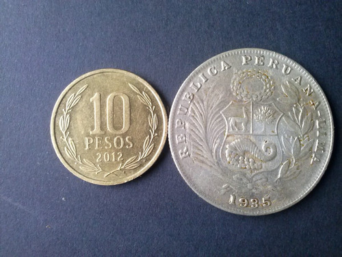 Moneda 1/2 Sol Perú 1935 Plata (c2)