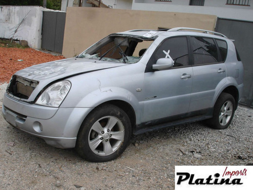 Sucata Ssangyong Rexton 09 Peças Motor Diferencial Air Bag