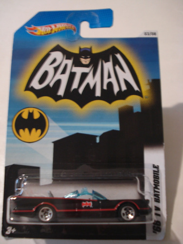Hot Wheels Batman '66 Tv Batmobile