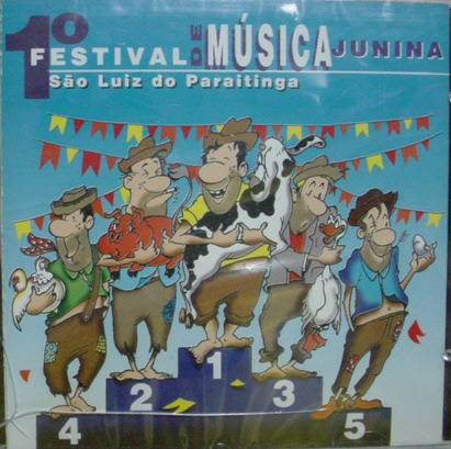 Cd  1° Festival Musica Junina  São Luiz Do Paraitinga - B111