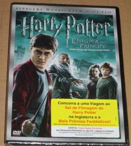 Dvd Harry Potter E O Enigma Do Principe Duplo Novo Lacrado