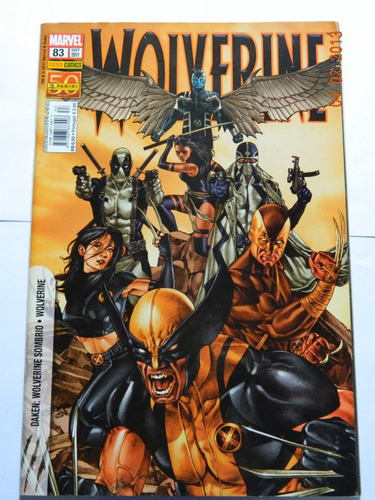 Hq Gibi Xmen Marvel Nº83 Out 2011 Wolverine Daken Sombrio