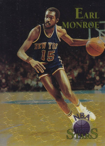 1996 Topps Stars Finest Earl Monroe Knicks