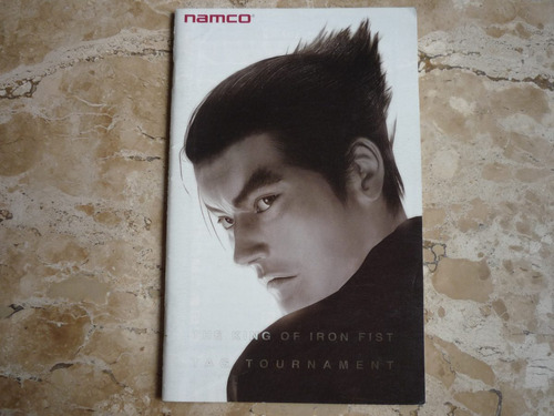 Manual Original Do Tekken Tag Tournament - Ps2 Japa