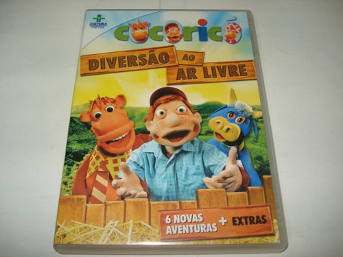 Dvd Infantil Cocoricó Diversão Ao Ar Livre