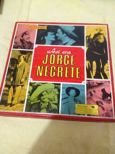 Jorge Negrete Asi Era Album 5 Discos De Vinil  Rancheros 