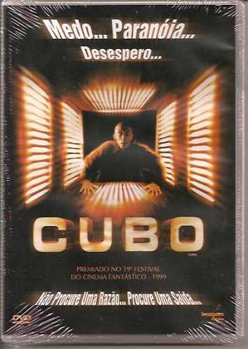 Dvd: Cubo ( Cube ) - Vincenzo Natali - Lacrado - Original