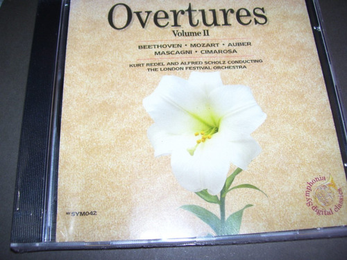 Cd Overtures Beethoven, Mozart E Mais. 