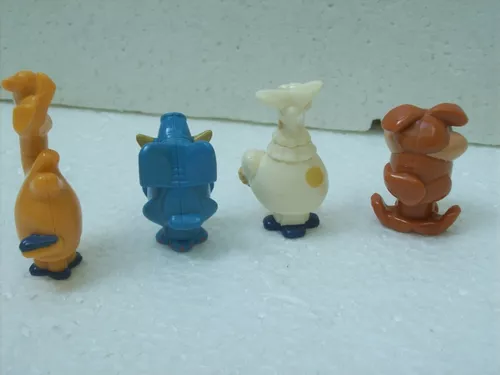 Miniatura Antiga Boneco Pássaro Brinquedo Kinder Ovo Coleção