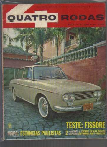 Revista Quatro Rodas Nº 49 - Agosto/1964 - Editora Abril