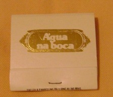 Caixa De Fósforos - Água Na Boca