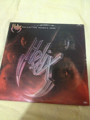 Helix Walkin The Razors Edge Disco De Vinil Original 