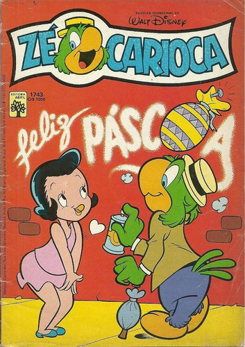 Ze Carioca 1743 - Abril - Bonellihq Cx214 N20