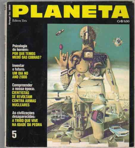 Revista Planeta Nº 5 - Janeiro/1973 - Editora Três