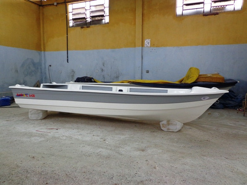 Barco Bote Fibra Vidro Pesca 4.30 Artsol 40 Anos Fabrica