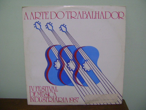 Disco Vinil Lp Arte Do Trabalhador Festival Música 1987 Sesi