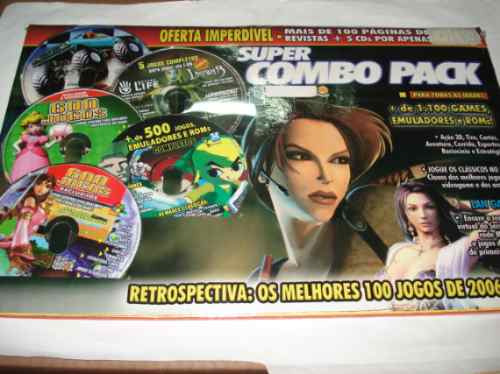 Game Pc Super Combo Pack Os Melhores 100 Jogos 2006 / 2007