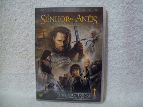 Dvd Duplo Original O Senhor Dos Anéis- O Retorno Do Rei