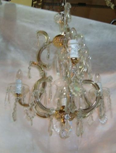 Lustre Maria Tereza Com 3 Braços - 30156
