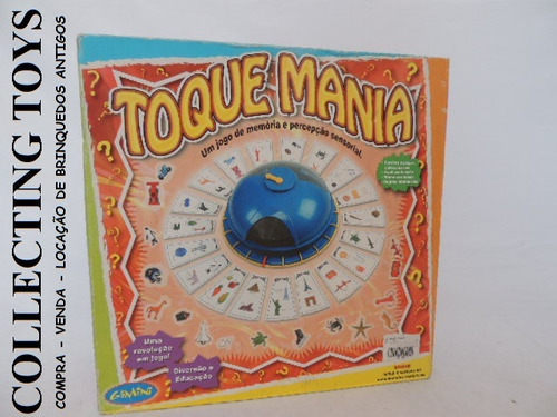 Jogo Toque Mania - Gemini - Memória E Percepção Sensorial (Usado)