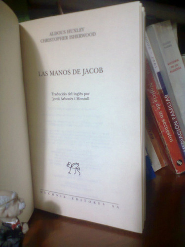 Las Manos De Jacob Aldous Huxley (Usado)