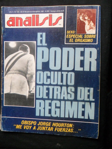 Analisis N° 185 27 De Julio Al 2 De Agosto De 1987