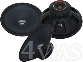 Alto Falante Oversound 15 Steel 300 300w Rms Loja 4vias