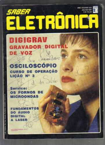 Revista Saber Eletrônica Nº 222 - Julho/1991 - Editora Saber
