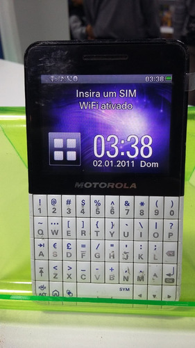 Celular Motorola Ex118 Defeito Touch No Estado