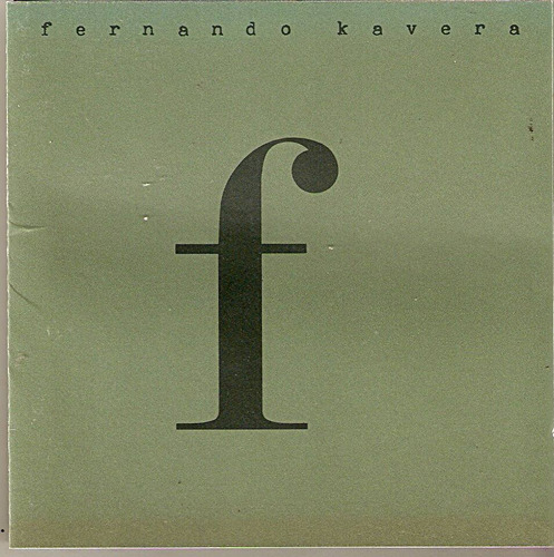 Cd Fernando Kavera - I' M In Pieces 
