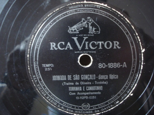 Torrinha E Canhotinho-78 Rpm-lp-vinil-jornada De São Gonçalo