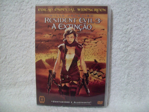 Resident Evil 3 - A Extinção Dvd