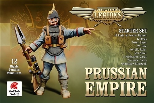 Prussian Starter Set - Miniaturas Dystopian Legions Spartan