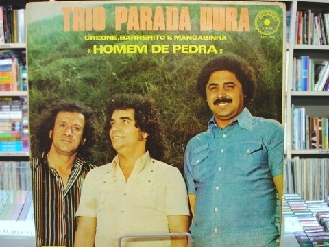 Vinil / Lp - Trio Parada Dura - Homem De Pedra - 1978