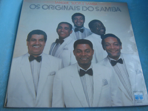 Lp Zerado Os Originais Do Samba Sangue Suor Samba       9