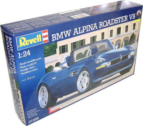 Bmw Alpina Roadster V8 - Revell - 1:24 - Plastimodelismo