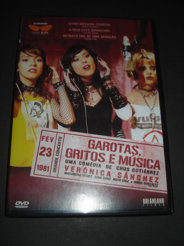 Dvd-garotas, Gritos E Música - Cinema Espanhol, Anos 80