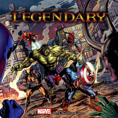 Legendary Marvel Deck Building Game - Jogo Imp. Upper Deck