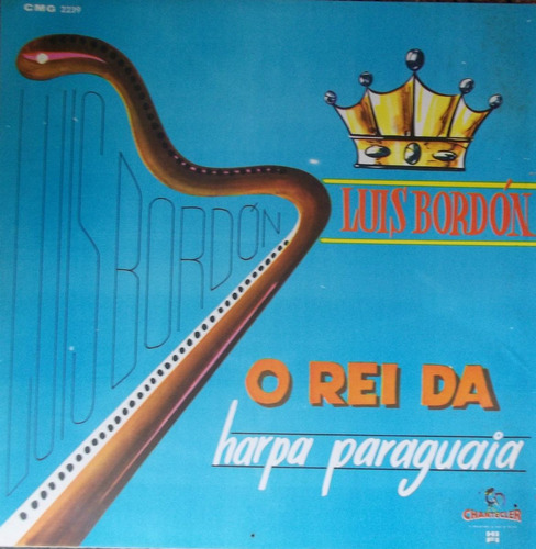 Lp Luis Bordon (o Rei Da Harpa Paraguaia) Novinho