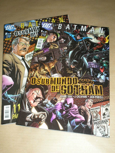 O Submundo De Gotham - Minissérie Completa - 02 Edições - Dc