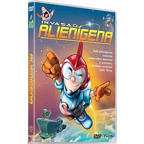 Invasão Alienígena  Dvd Original Novo Lacrado