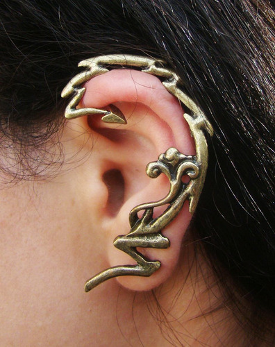 Ear Cuff, Brinco De Encaixe, Rock Vintage Punk