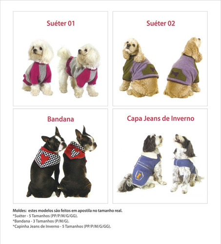 Moldes De Roupas E Camas Para Cães - Curitiba