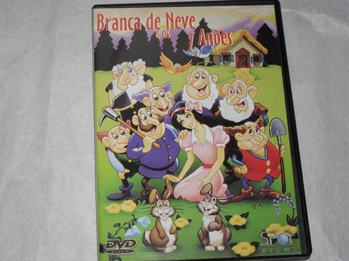 Dvd Branca De Neve 7 Anões Desenho Animado Dur 30 Min  1991