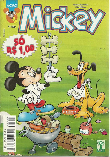 Mickey 599 - Abril - Bonellihq Cx218 N20